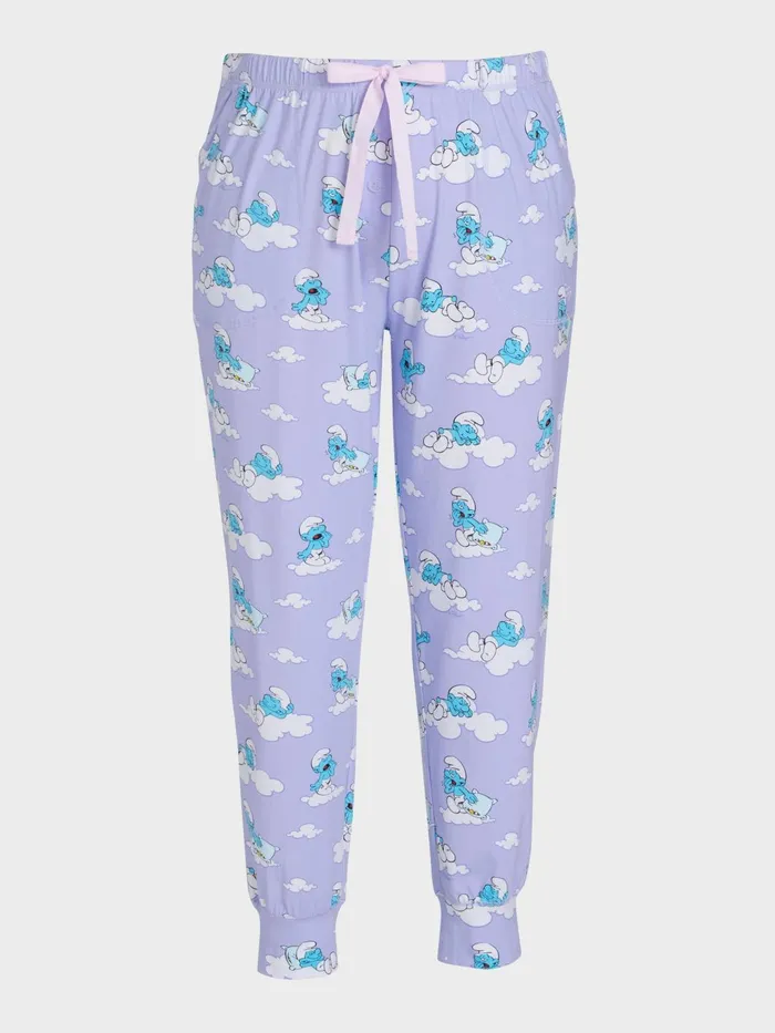 Women PA Plus The Smurfs Lazy Easy Pj Pant Multi Peter Alexander Pants