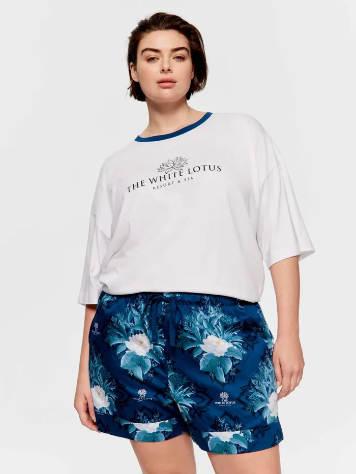 Women PA Plus The White Lotus Boy Short Multi Peter Alexander Shorts