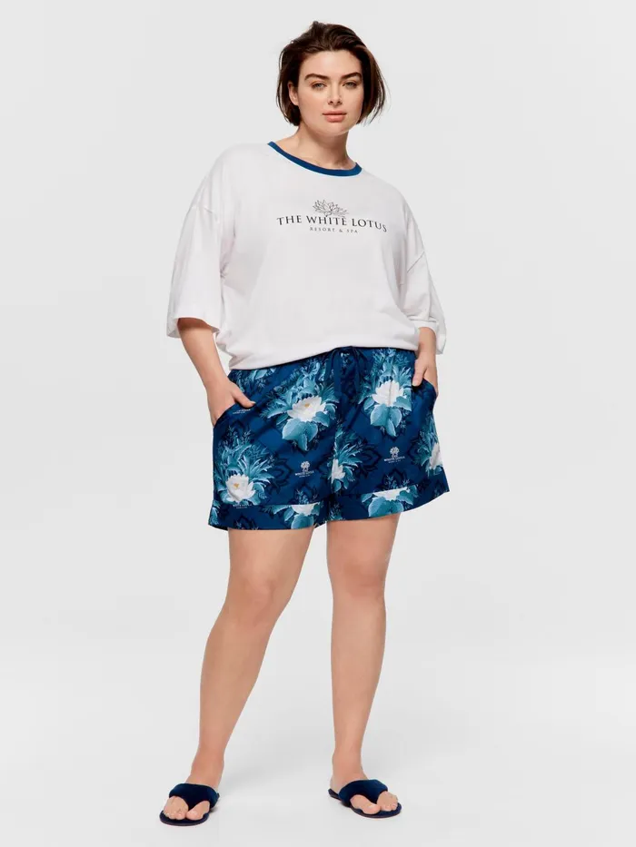 Women PA Plus The White Lotus Boy Short Multi Peter Alexander Shorts