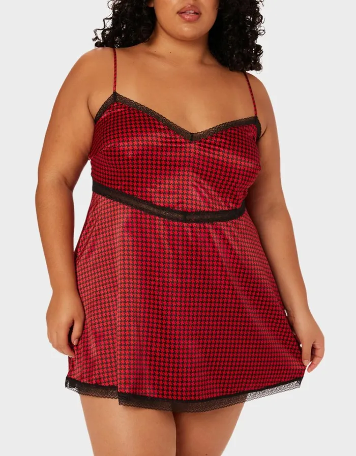 Women PARADE SLIP DRESS PINK MULTI Betsey Johnson