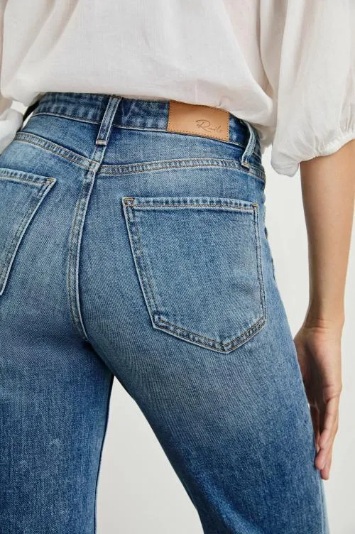 Women Rails Denim Alamitos Flared Trouser Tradewind Women Rails Denim Alamitos Flared Trouser Tradewind