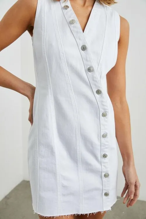 Women Rails Denim Strand Dress Salt White Women Rails Denim Strand Dress Salt White