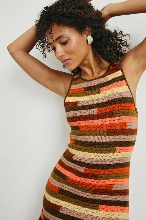 Women Rails Dresses and Rompers Akaya Dress Tropic Stripe Women Rails Dresses and Rompers Akaya Dress Tropic Stripe