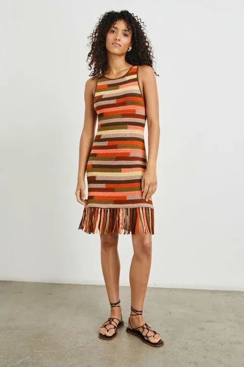 Women Rails Dresses and Rompers Akaya Dress Tropic Stripe Women Rails Dresses and Rompers Akaya Dress Tropic Stripe