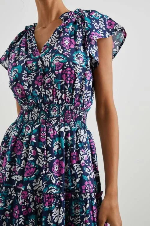 Women Rails Dresses and Rompers Amellia Dress Woodblock Floral Women Rails Dresses and Rompers Amellia Dress Woodblock Floral