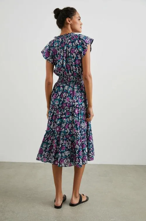 Women Rails Dresses and Rompers Amellia Dress Woodblock Floral Women Rails Dresses and Rompers Amellia Dress Woodblock Floral
