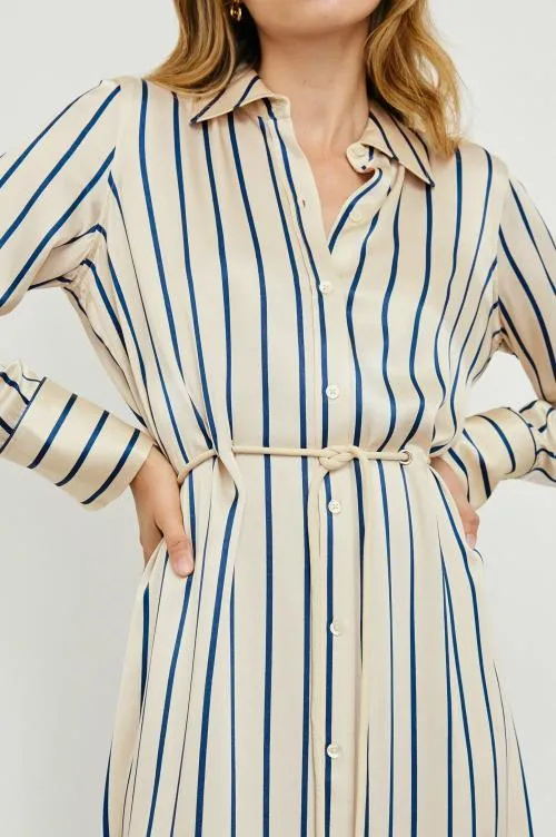 Women Rails Dresses and Rompers Anina Dress Ceramic Navy Stripe Women Rails Dresses and Rompers Anina Dress Ceramic Navy Stripe