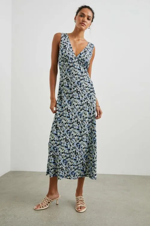 Women Rails Dresses and Rompers Audrina Dress Midnight Meadow Floral Women Rails Dresses and Rompers Audrina Dress Midnight Meadow Floral