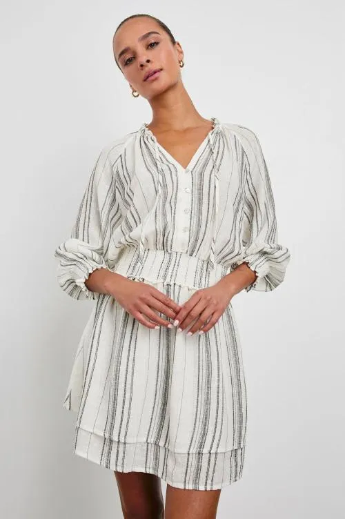 Women Rails Dresses and Rompers Crystal Dress Basque Stripe