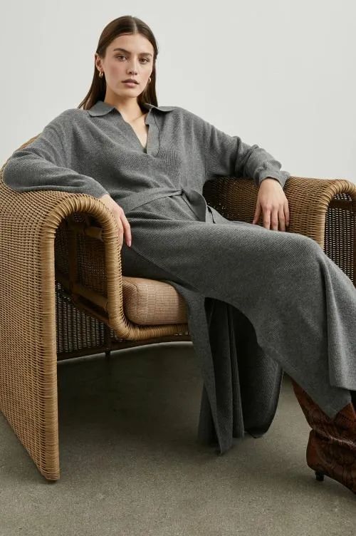 Women Rails Dresses and Rompers Dru Dress Heather Grey Women Rails Dresses and Rompers Dru Dress Heather Grey