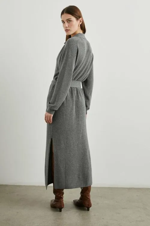 Women Rails Dresses and Rompers Dru Dress Heather Grey Women Rails Dresses and Rompers Dru Dress Heather Grey