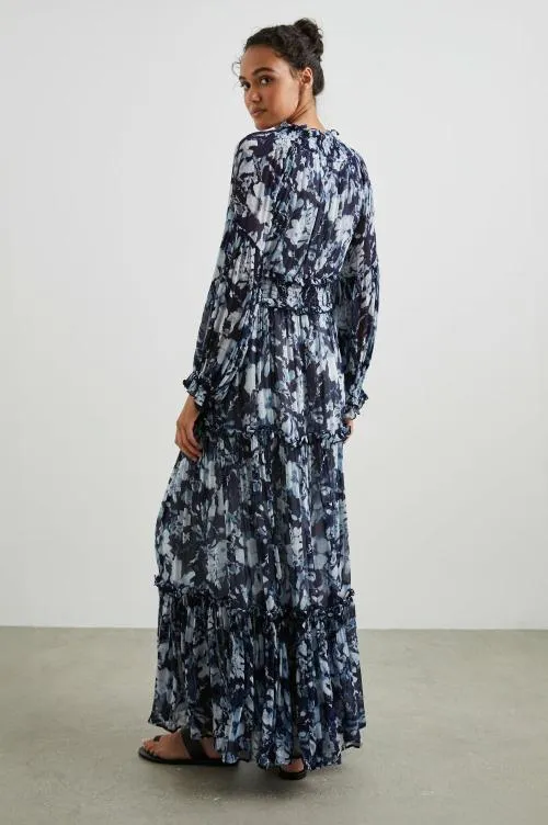 Women Rails Dresses and Rompers Frederica Dress Indigo Blossoms Women Rails Dresses and Rompers Frederica Dress Indigo Blossoms