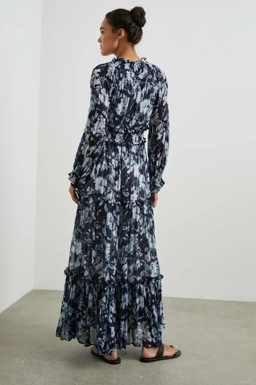 Women Rails Dresses and Rompers Frederica Dress Indigo Blossoms Women Rails Dresses and Rompers Frederica Dress Indigo Blossoms