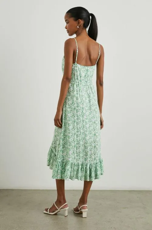 Women Rails Dresses and Rompers Frida Dress Green Texture Floral Women Rails Dresses and Rompers Frida Dress Green Texture Floral