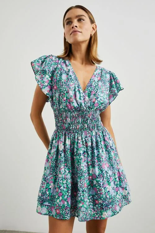 Women Rails Dresses and Rompers Kimora Dress Navy Leilani Floral