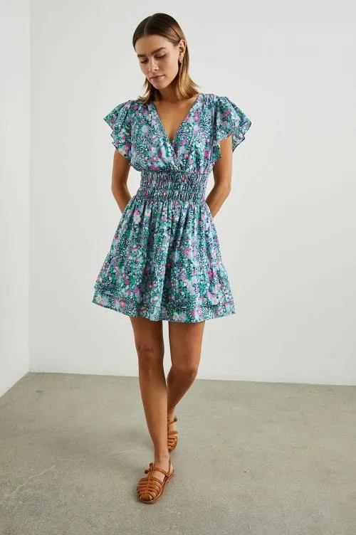 Women Rails Dresses and Rompers Kimora Dress Navy Leilani Floral Women Rails Dresses and Rompers Kimora Dress Navy Leilani Floral