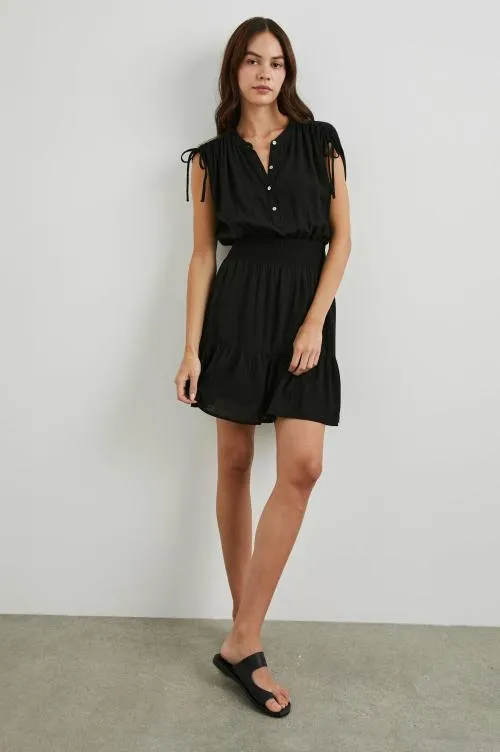 Women Rails Dresses and Rompers Samina Dress Black Women Rails Dresses and Rompers Samina Dress Black