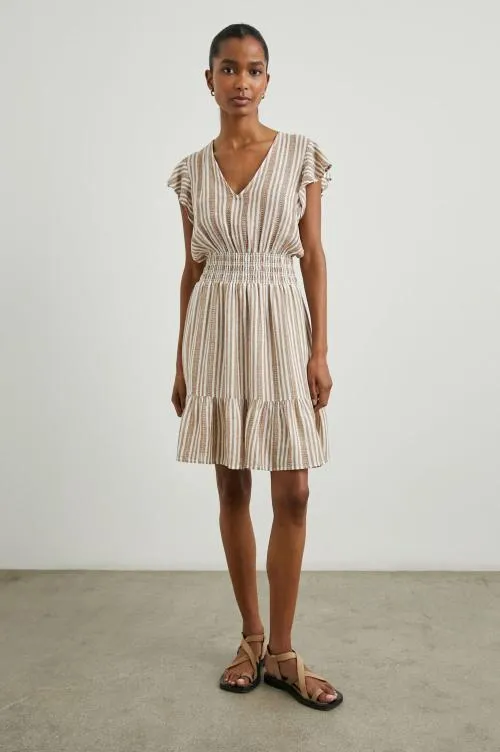Women Rails Dresses and Rompers Tara Dress Palo Santo Stripe Women Rails Dresses and Rompers Tara Dress Palo Santo Stripe