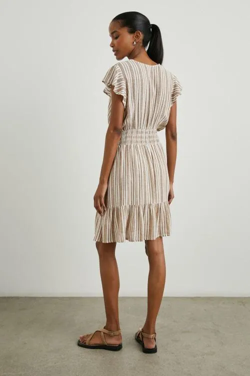 Women Rails Dresses and Rompers Tara Dress Palo Santo Stripe Women Rails Dresses and Rompers Tara Dress Palo Santo Stripe