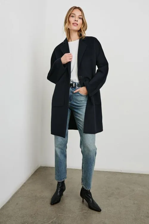 Women Rails Jackets and Coats Everest Coat Navy Women Rails Jackets and Coats Everest Coat Navy