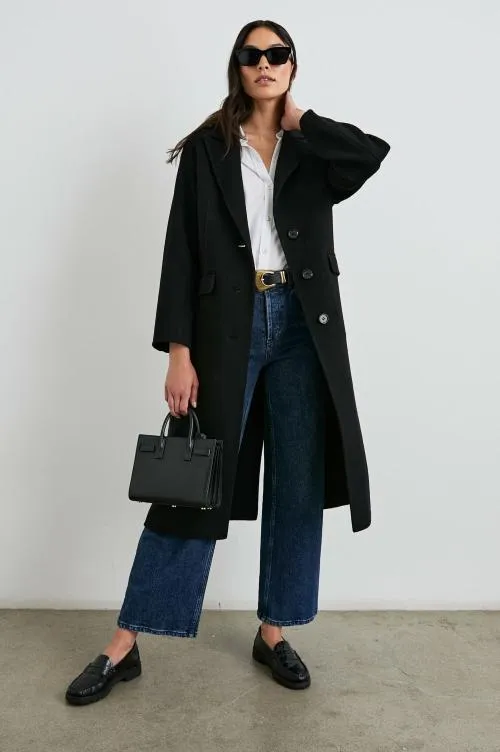 Women Rails Jackets and Coats Gallery Coat Black