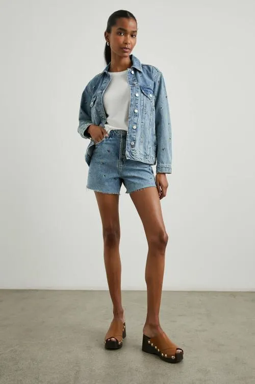 Women Rails Jackets and Coats Grove Boyfriend Trucker Jacket Flower Field Women Rails Jackets and Coats Grove Boyfriend Trucker Jacket Flower Field