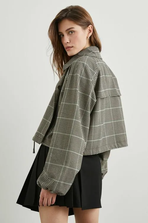 Women Rails Jackets and Coats North Jacket Teal Multi Check Women Rails Jackets and Coats North Jacket Teal Multi Check