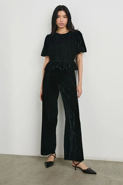 Women Rails Pants and Shorts Brissa Pant Black Velvet Women Rails Pants and Shorts Brissa Pant Black Velvet