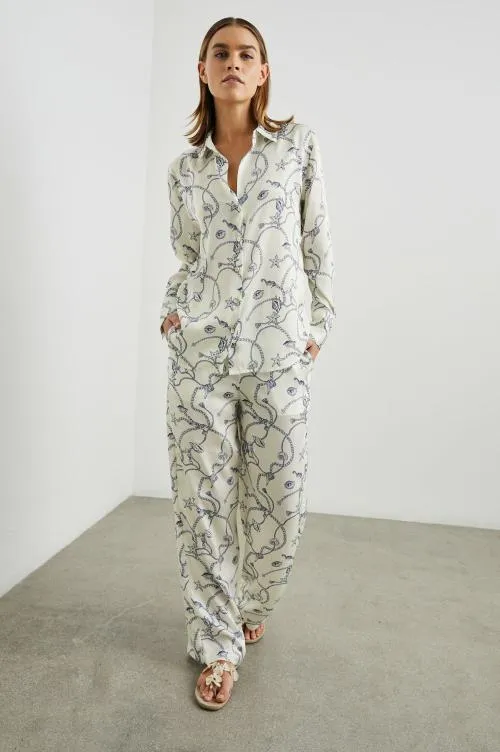 Women Rails Pants and Shorts Damani Pant Nautical Chain Women Rails Pants and Shorts Damani Pant Nautical Chain