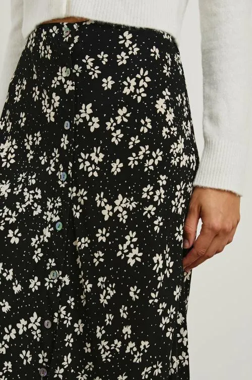 Women Rails Skirts Rosetta Skirt Noir Floral Women Rails Skirts Rosetta Skirt Noir Floral