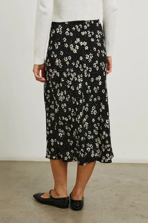 Women Rails Skirts Rosetta Skirt Noir Floral Women Rails Skirts Rosetta Skirt Noir Floral