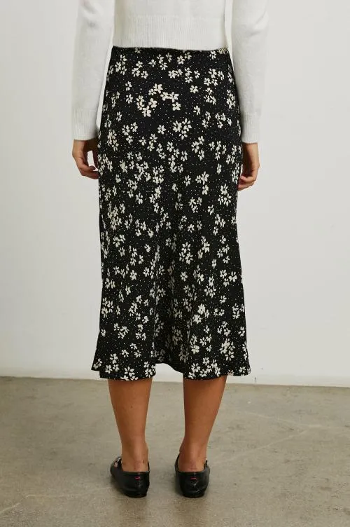 Women Rails Skirts Rosetta Skirt Noir Floral Women Rails Skirts Rosetta Skirt Noir Floral
