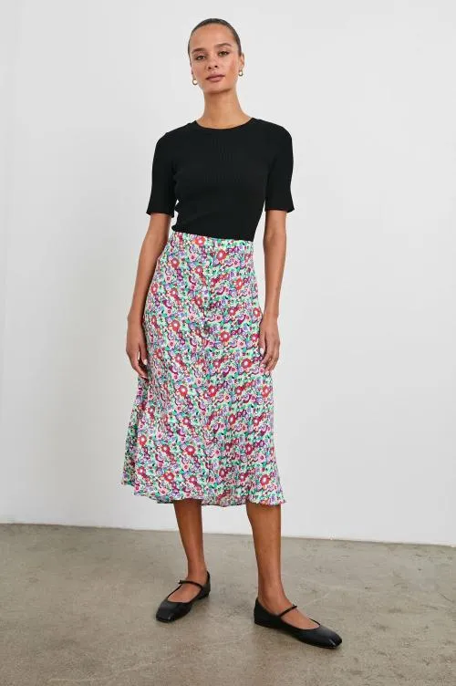 Women Rails Skirts Rosetta Skirt Oversized Multi Floral Women Rails Skirts Rosetta Skirt Oversized Multi Floral