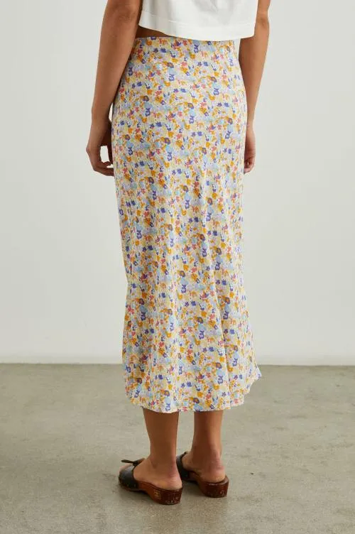 Women Rails Skirts Rosetta Skirt Papaya Flowers