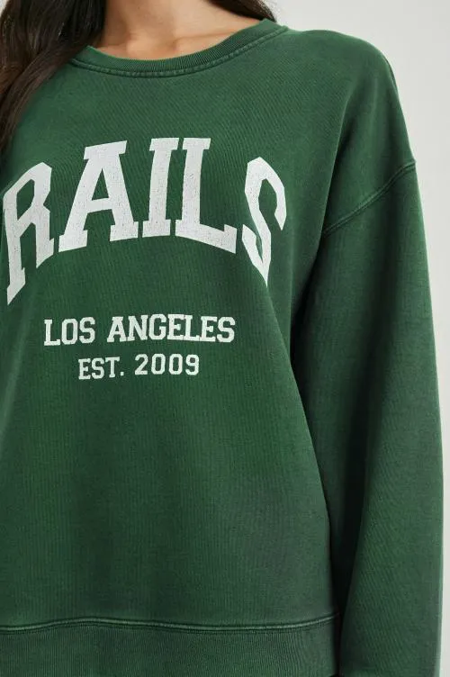 Women Rails Sweaters Anniversary Sweatshirt Forest Women Rails Sweaters Anniversary Sweatshirt Forest