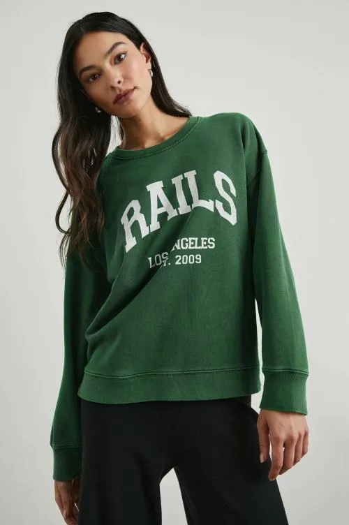 Women Rails Sweaters Anniversary Sweatshirt Forest Women Rails Sweaters Anniversary Sweatshirt Forest