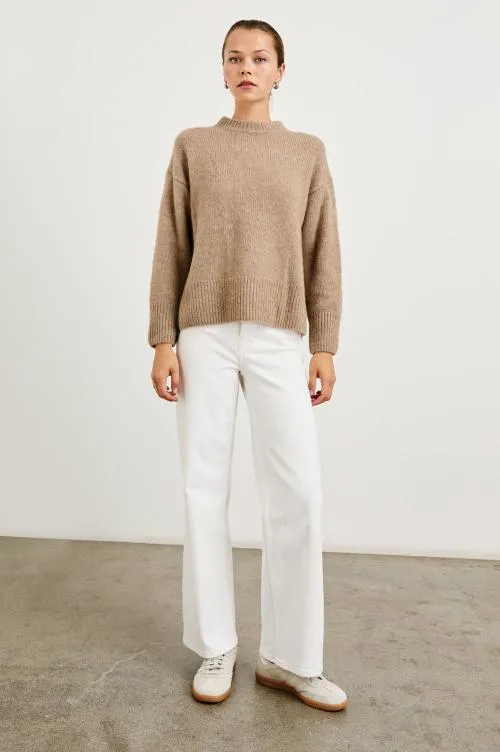 Women Rails Sweaters Miranda Sweater Oatmeal Women Rails Sweaters Miranda Sweater Oatmeal