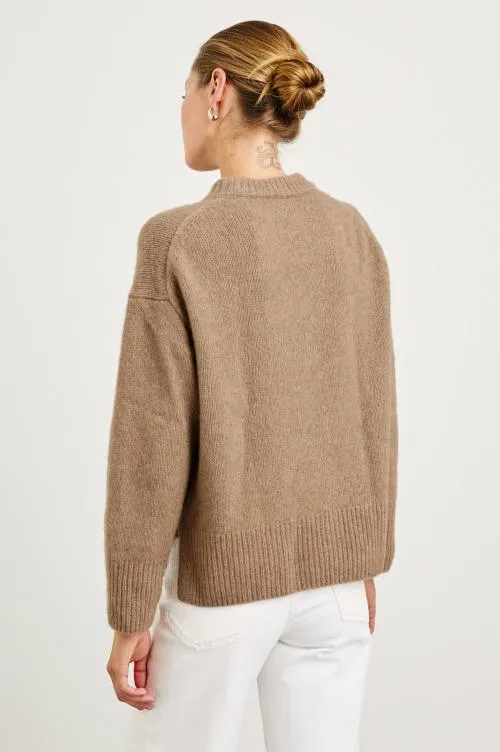 Women Rails Sweaters Miranda Sweater Oatmeal Women Rails Sweaters Miranda Sweater Oatmeal