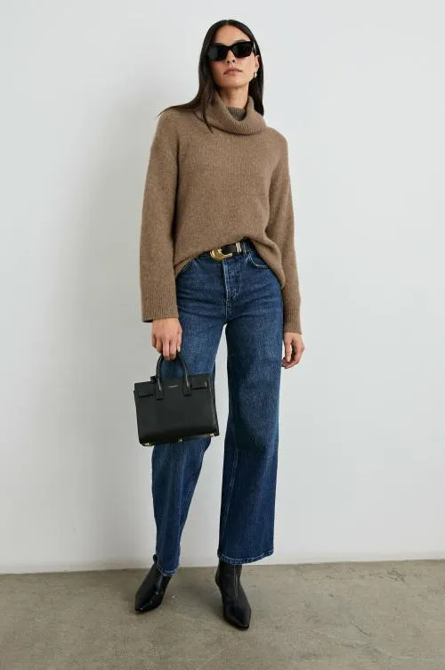 Women Rails Sweaters Nadine Sweater Oatmeal Women Rails Sweaters Nadine Sweater Oatmeal
