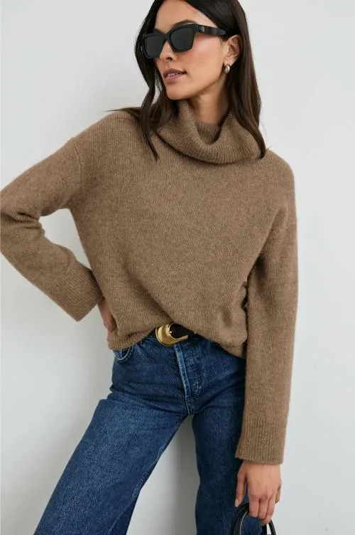 Women Rails Sweaters Nadine Sweater Oatmeal Women Rails Sweaters Nadine Sweater Oatmeal