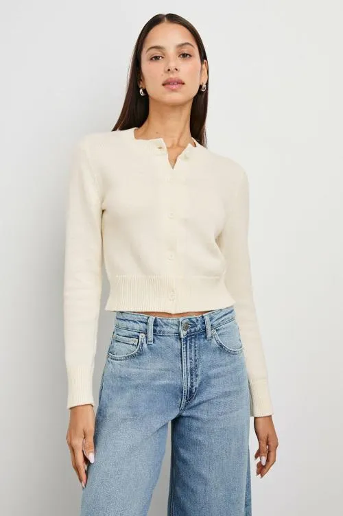 Women Rails Sweaters Norah Cardigan Ivory