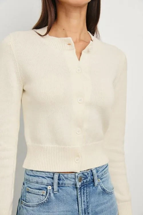 Women Rails Sweaters Norah Cardigan Ivory Women Rails Sweaters Norah Cardigan Ivory