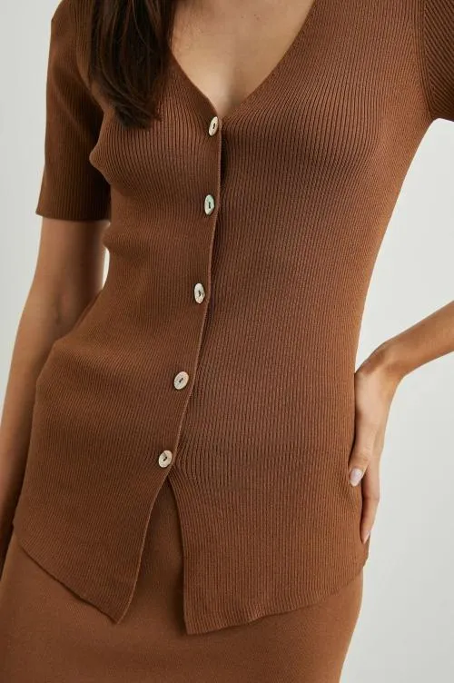 Women Rails Tops Arden Top Cacao Women Rails Tops Arden Top Cacao