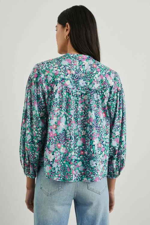 Women Rails Tops Ellison Top Navy Leilani Floral Women Rails Tops Ellison Top Navy Leilani Floral