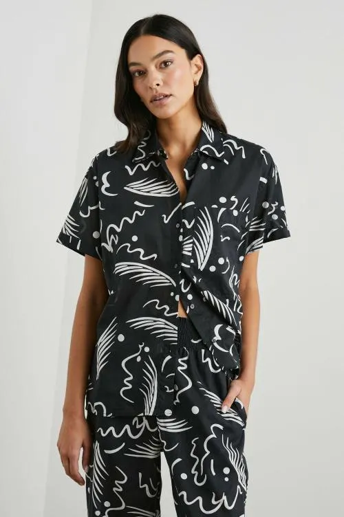 Women Rails Tops Jeanne Shirt Tahiti Night