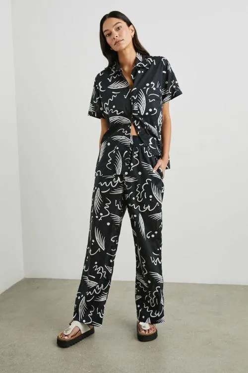 Women Rails Tops Jeanne Shirt Tahiti Night Women Rails Tops Jeanne Shirt Tahiti Night