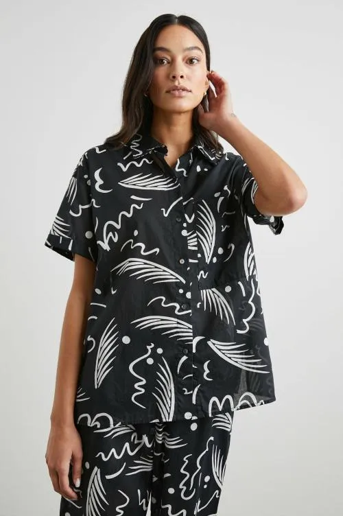 Women Rails Tops Jeanne Shirt Tahiti Night Women Rails Tops Jeanne Shirt Tahiti Night