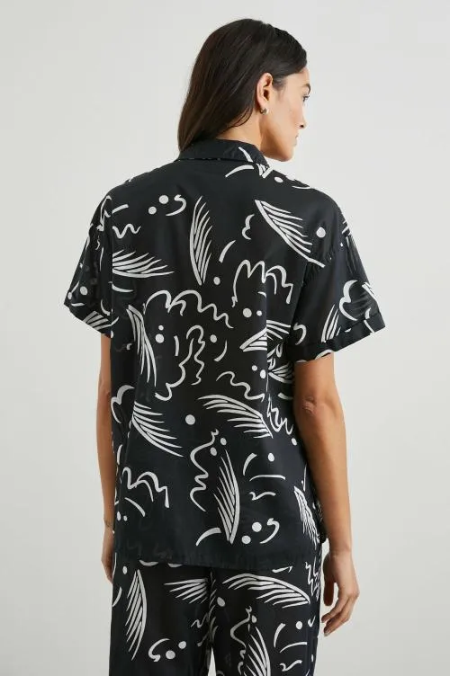 Women Rails Tops Jeanne Shirt Tahiti Night Women Rails Tops Jeanne Shirt Tahiti Night