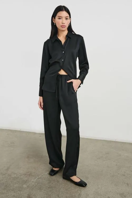 Women Rails Tops Ledger Shirt Black