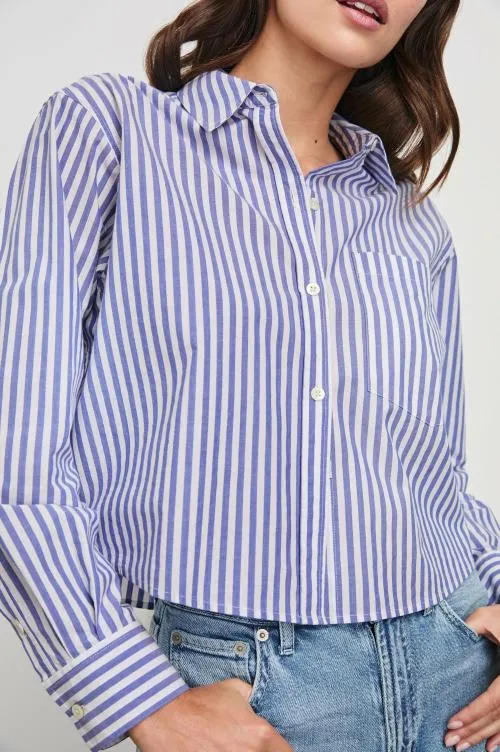 Women Rails Tops Ramy Shirt Mariner White Stripe
